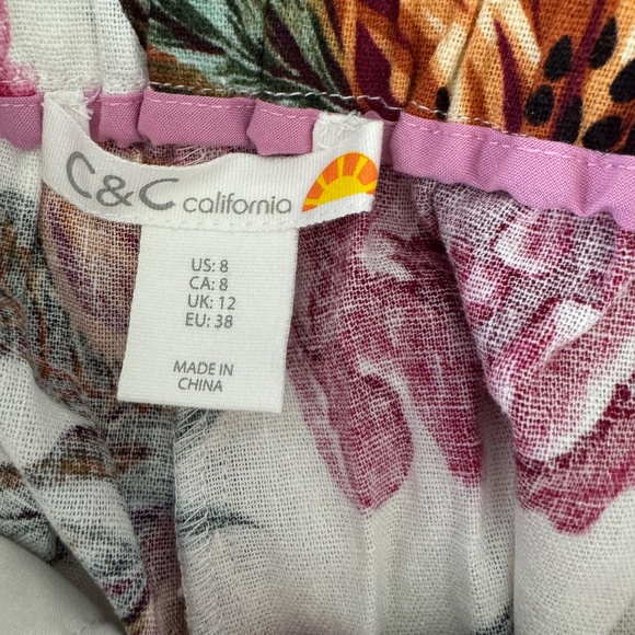 Floral C&C California Shorts - Picture 4 of 5